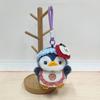 Mini Penguin Keychain Toy Stuffed Plush Animal Pendant Boys Girls Hanging Ornament Bags Phones Cars Versatile Decoration