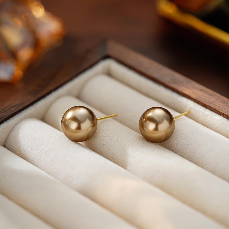 Серьги с жемчугом, минималистичные, литературные, геометрические, легкие, роскошные серьги разных размеров