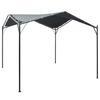 VidaXL Awning Tent Gazebo 3x3 M Steel Anthracite