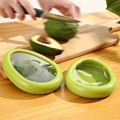 Кухонный ящик для хранения фруктов, овощей, контейнер для свежих продуктов, авокадо, помидор, лимон, лук, сохраняющий свежесть, четкие кухонные гаджеты