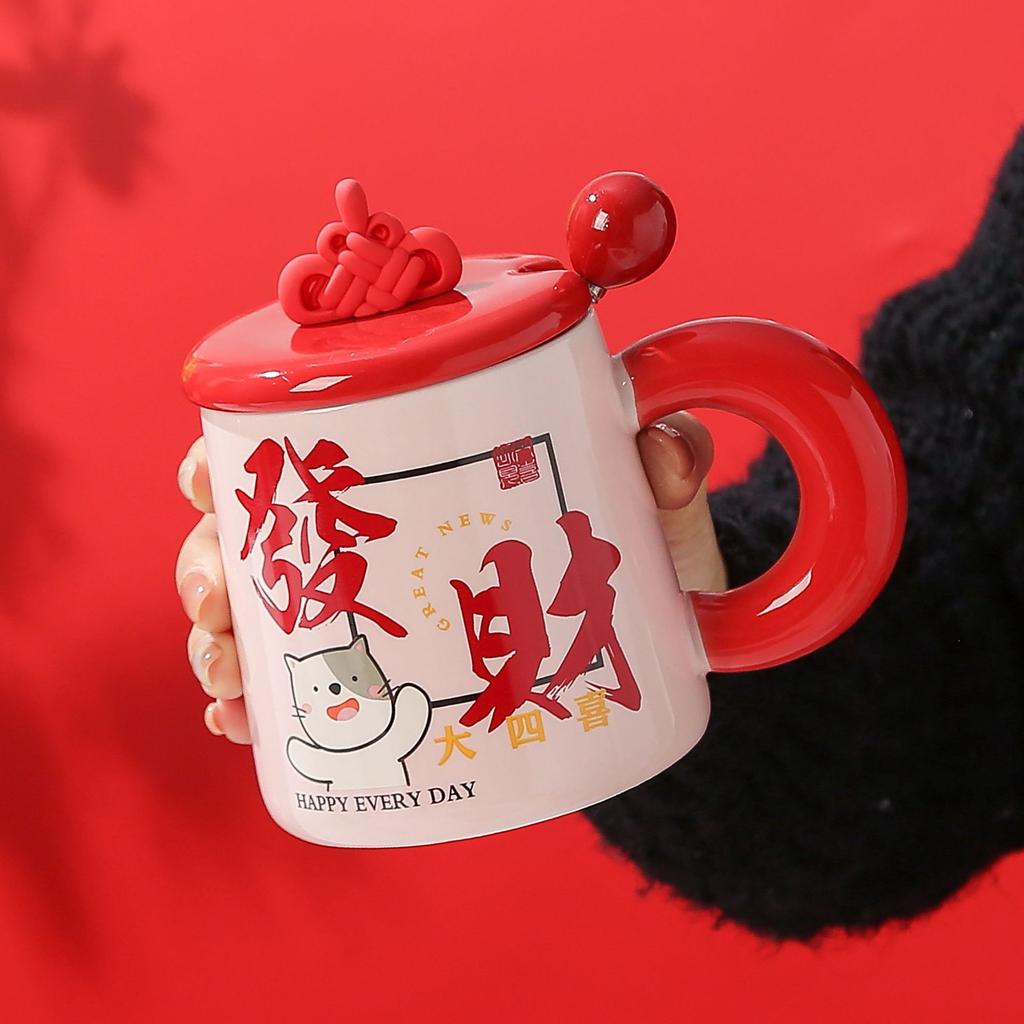 Дарите подругам подарки, кружки с крышками, подарочные коробки, керамические чашки, бытовые стаканы для воды, милые офисные чашки для женщин.