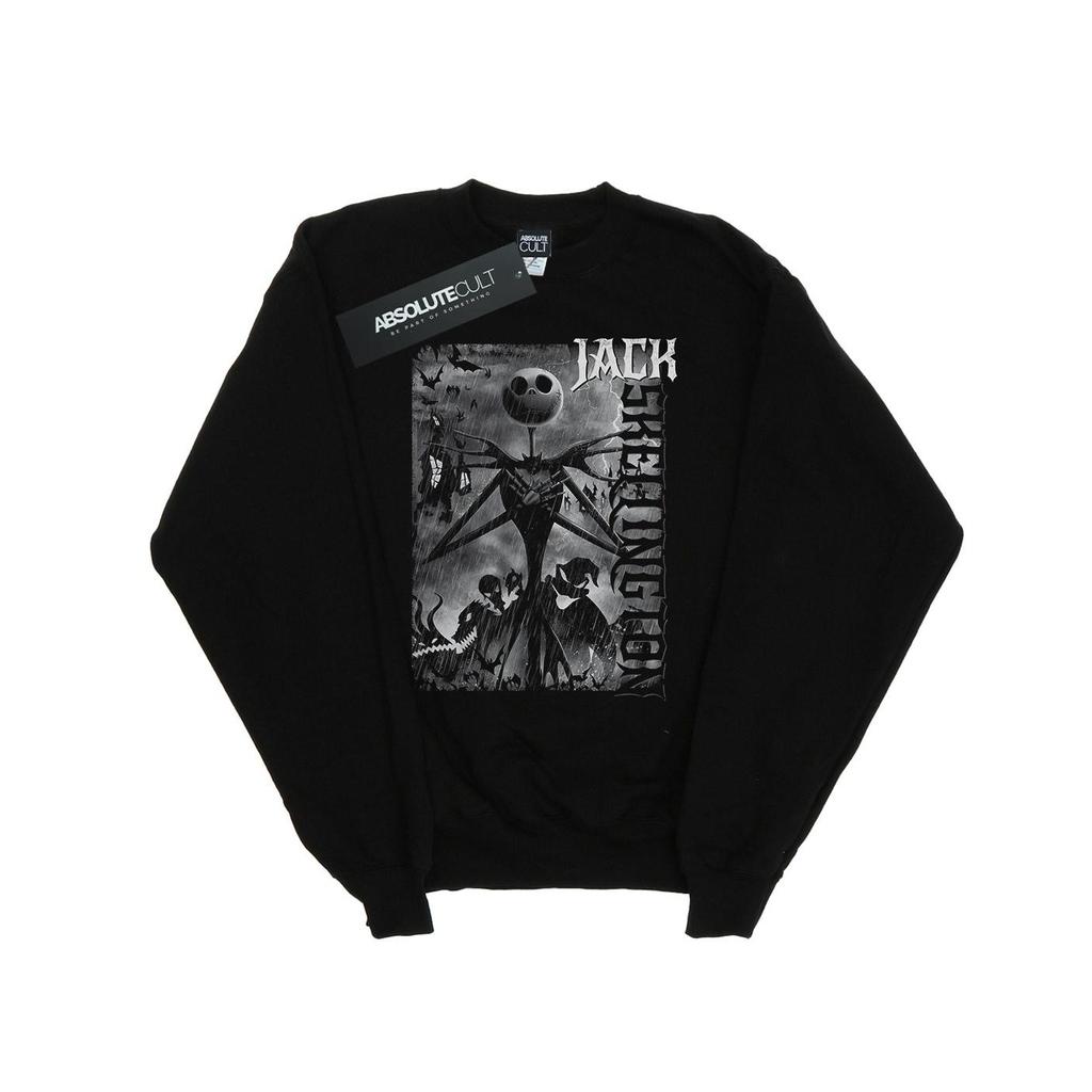 Disney Mens Nightmare Before Christmas Skellington Sweatshirt
