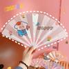 Gifts Folding 7-fold Fan Cartoon Cartoon Folding Fan Cute Hand Held Fan