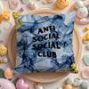 A-Anti Social Social Club Наволочка Плюшевая Ткань Мягкая Двусторонняя Печать Чехол для Подушки на Диван Стойкая к Выцветанию Домашний Декор Подарок