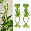 1 шт/2 шт Зеленая Лягушка Подставки для Растений Виноградная Лоза Подставка Для Растений Суккулент