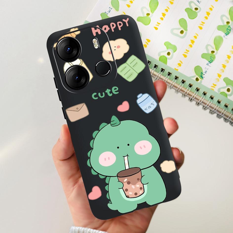 Чехол для Tecno Spark Go 2023 Модный Черный Силиконовый Мягкий Чехол для Телефона Для SparkGo 2022 Spark 6Go 2020 Задняя Крышка на Spark 8C Funda