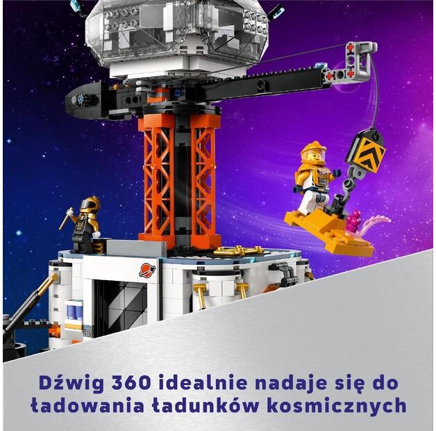 LEGO City 60434 Космическая станция и площадка для запуска ракеты