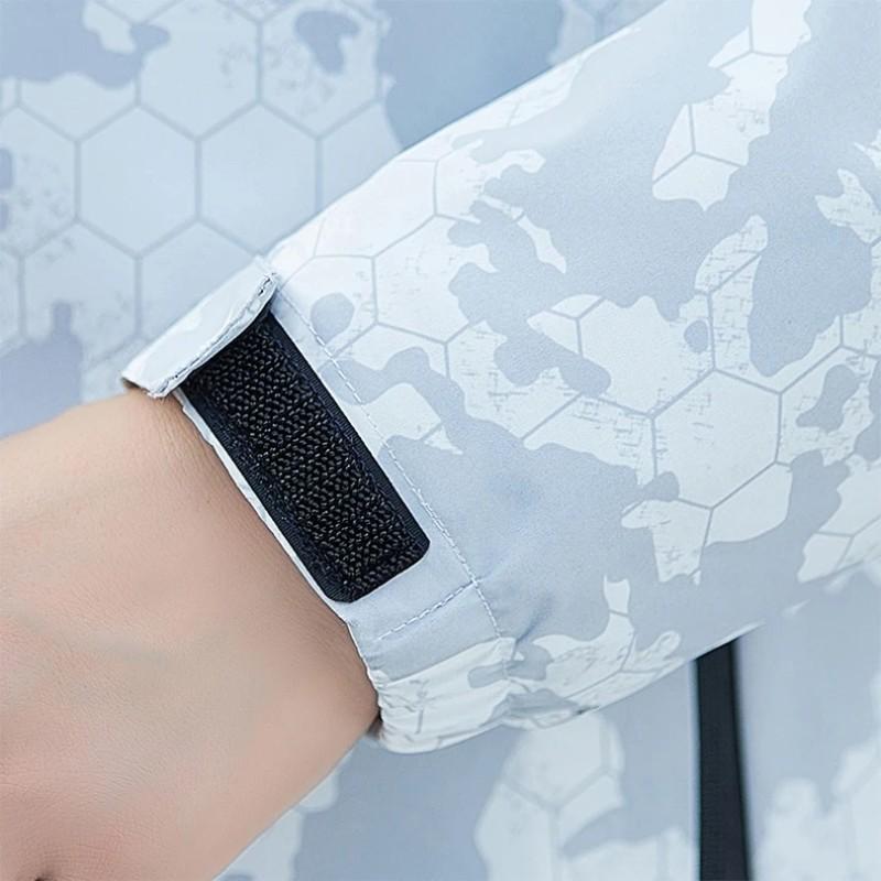 Мужская шерстяная куртка с капюшоном в стиле милитари, водонепроницаемая, толстая, теплая, повседневная одежда