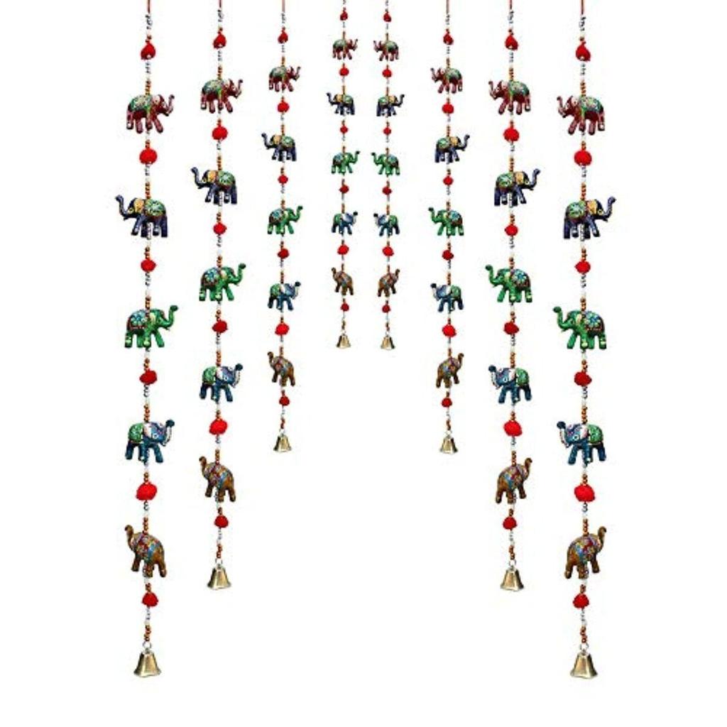 Elephant Wall Hanging Feng Shui Main Door Wall Hanging Latkan Toran For Pooja Garden Hall Home Decoration For Home