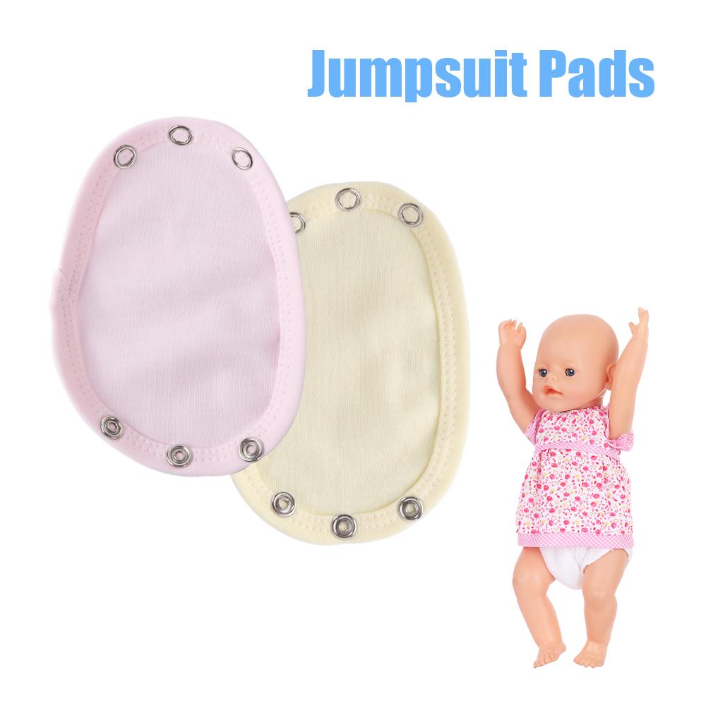 4 Colors Soft Babies Cotton Jumpsuit Pads Diaper Lengthen Jumpsuit Extend Changing Pads Covers