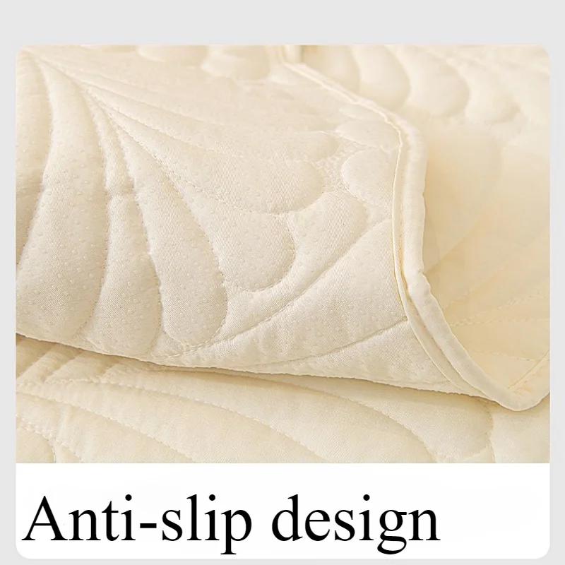 Однотонный вышитый чехол для дивана, модный, всесезонный, универсальный, секционный диван, полотенце, противоскользящие чехлы для дивана для гостиной