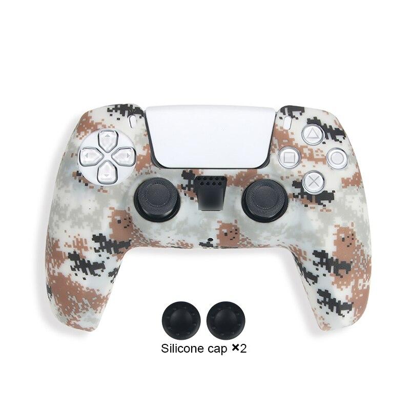 DATA FROG Противоскользящий силиконовый чехол, защитный чехол для кожи для Playstation 5, защитный чехол для контроллера PS5, аксессуары для геймпада