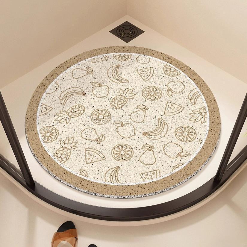 Bath Mat Non Slip Shower Mat for Bathroom Hollow Drainage Floor Mat for Shower Thickened Anti Slip Bathroom Carpet
