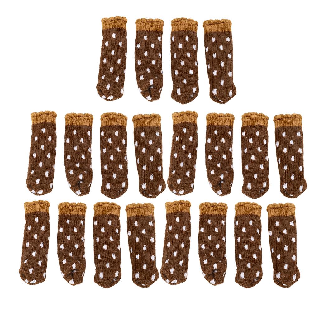 20 шт. чехлы для ножек мебели, бесшумные напольные защитные коврики, защитные ножки стульев для стульев и столов