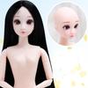 30 см 26-шарнирная кукла для девочек, обнаженные части тела, куклы с волосами, детские игрушки, 26-шарнирная кукла для девочек