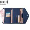Xiangyin RFID держатель для паспорта и удостоверения личности Trifold - новый популярный дорожный кошелек