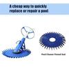 Pool Cleaner Finned Seal Disc Skirt Replacement Part for Zodiac Baracuda G2 G3 G4 Pool Cleaner Seal W70329 W83277 W70464