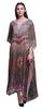 Mandala Geometric Long Caftan Maxi Dress Beach Swimwear Cover Up Womens