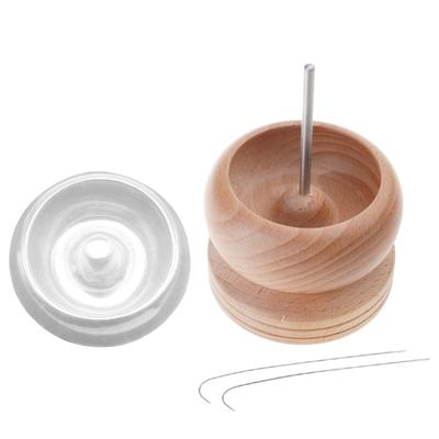 DIY Вертлюг для бусин Чаша для нанизывания бусин Инструмент для изготовления украшений Загрузчик бусин Держатель Прозрачная чаша-вертлюг для нанизывания бусин Запасная часть