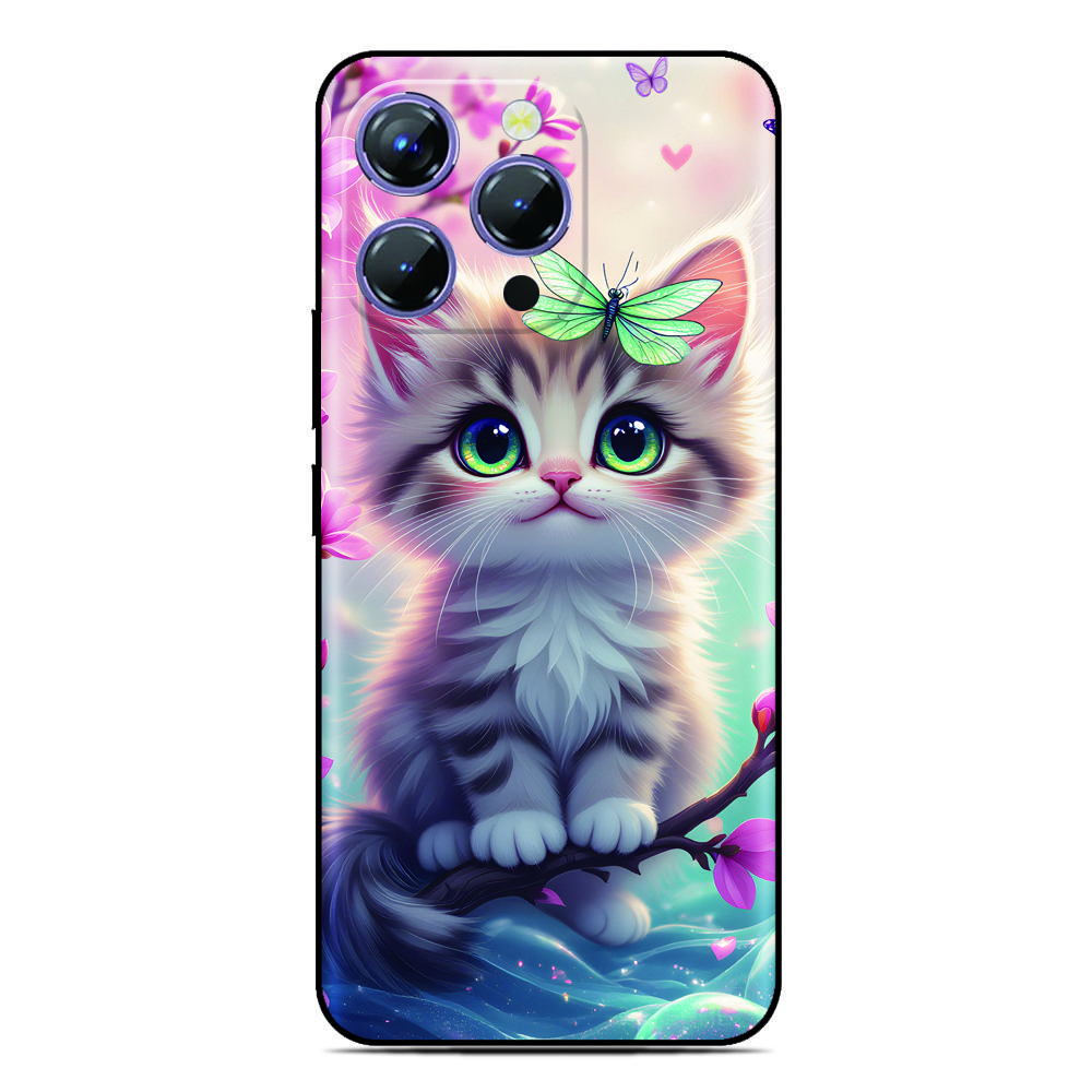 Picture Kitten Phone Case For Oukitel C69 C3 C2 C68 C62 C61 C57s C57 C58 P1 C1 Pro C59 C53 C51 C50 C38 C36 C35 C21 WP50 Cover