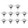 10Pcs Thermostat Thermal Switch Manual Hand Reset Bimetallic Chip Temperature Control Switch 10A