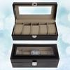 Watch Box Storage Case Gift Package Jewelry Display Boxes 5 Grids Luxury Faux Leather Soft Protection Organizer Watches High End