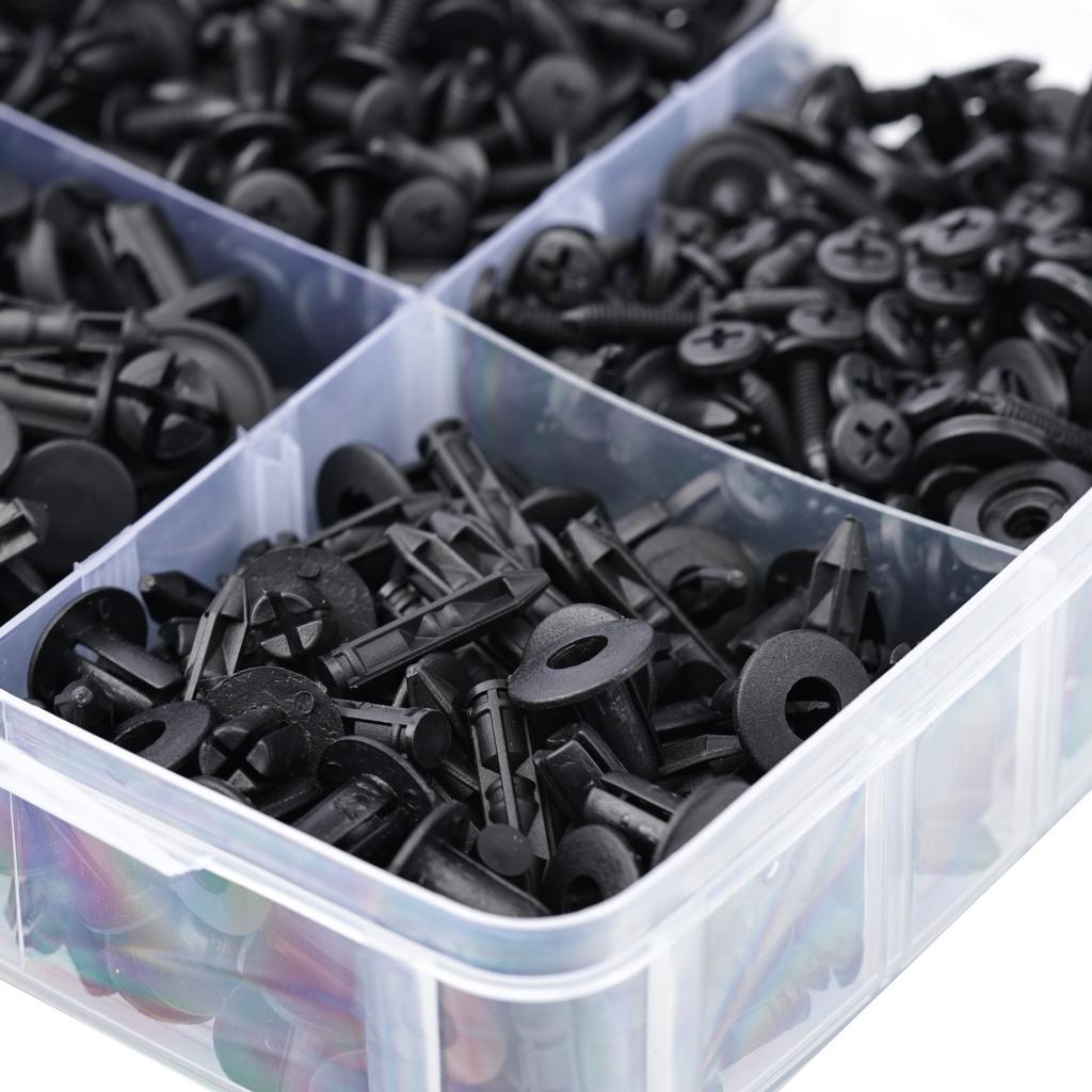 Rosfix car plug set - 650 pieces, plastic box
