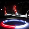 Car Interior Door Decoration Welcome Light Strips LED Warning Light 12V 120cm LED Opening Warning LED Ambient Lamp Strip