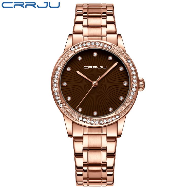 CRRJU-2198 Women's Watch Casual Business Fashion Personality Watch Men's Watch Student Watch Simple