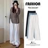 Women's White Tencel High Waist Wide-Leg Jeans - 2025 Slimming Spring/Summer Collection