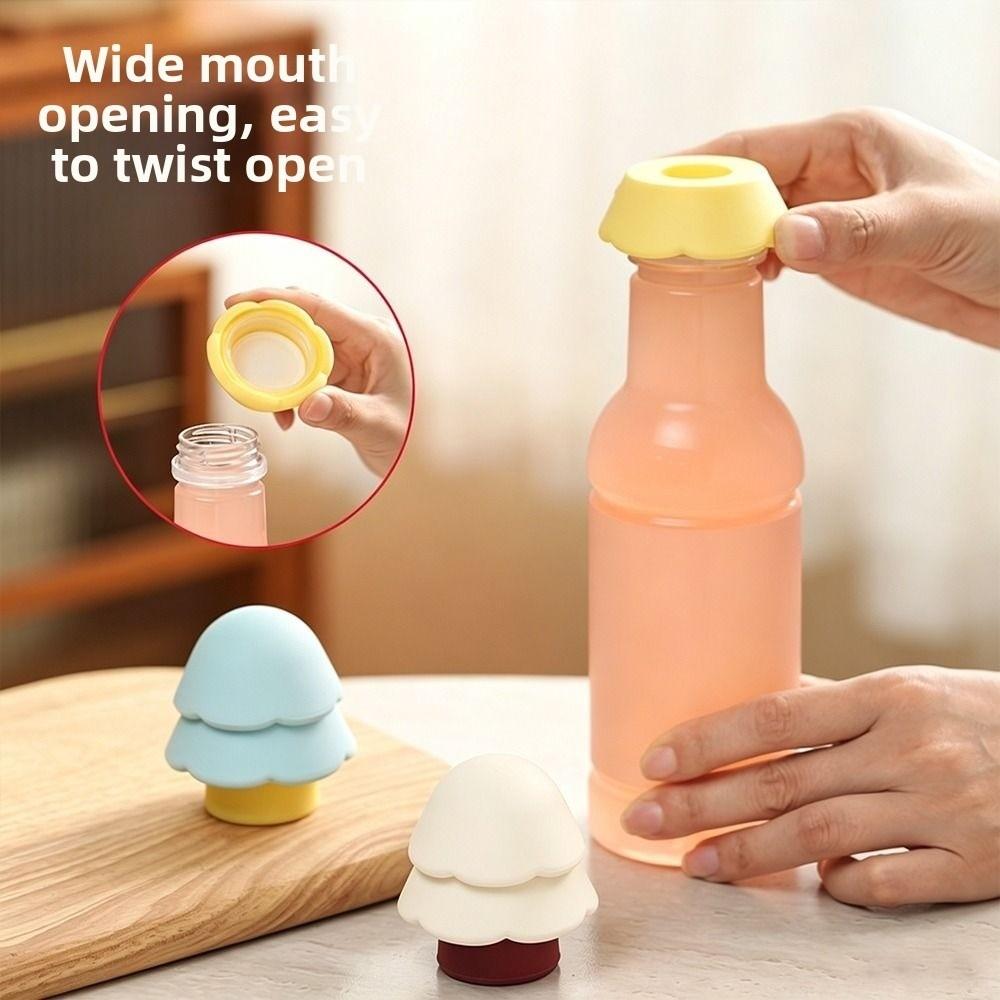 Silicone Bottle Opener Screw Cap Opener Beverage Opener New Bottle Stopper Table Decor