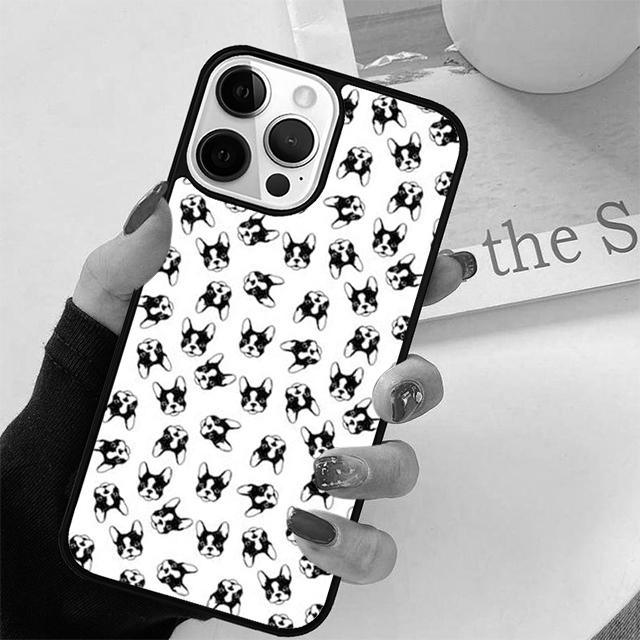 Чехол-маска для щенка французского бульдога Frenchie для iPhone 17 Air 15 16e 14 13 12 Pro Max 11 Pro Max Plus