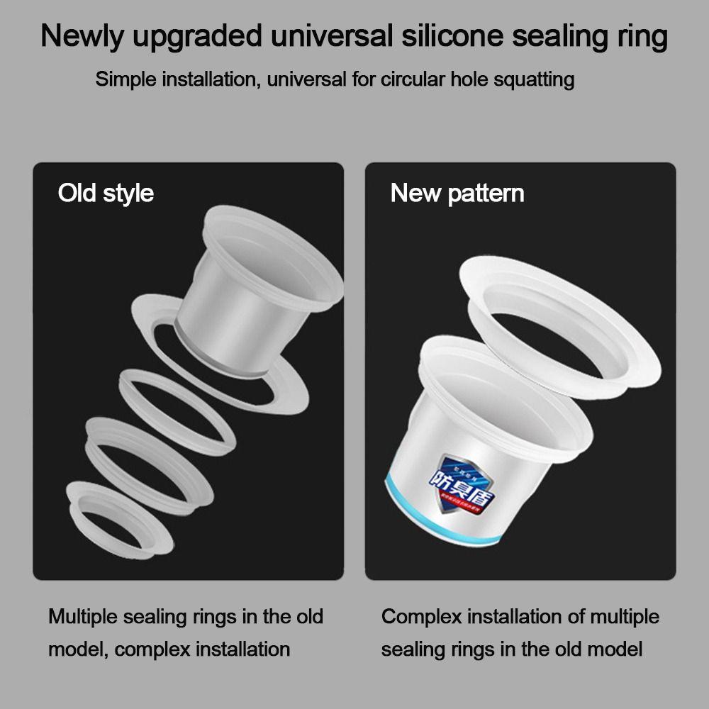 Pan Accessories Anti-blocking Cover Anti-smell Plug Toilet Deodorant Stopper Toilet Odor Stopper