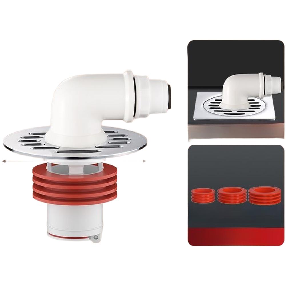 For Robot Vacuum Cleaners Magnetic Cap Robot Vacuum Home Floor Drain Quick Setup For Floor Drains Drain Connector