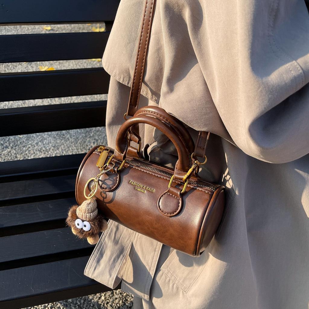 Premium Handbag Women'S Crossbody Bag Winter Popular Versatile Shoulder Bag Boston Women'S Bag