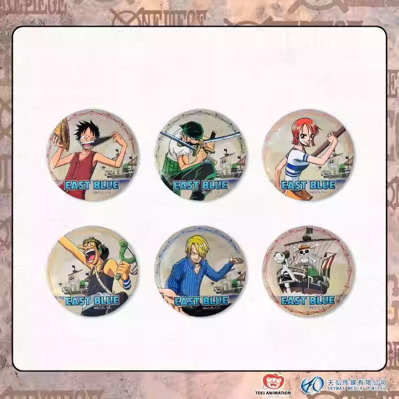 1 шт. Официально One Piece 1-я серия: Значок-сюрприз «Арка Ист Блю» со скрытым вариантом | Коллекционный предмет из аниме | Отличная идея для подарка