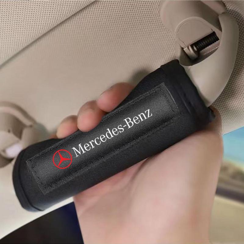 Автомобильные ручки-петли на крышу, ручки подлокотников, защитные накладки, аксессуары для Mercedes-Benz AMG C500 C200 C300 A B C E GLA CLA GLK GL ML GLE V177 W247 W176 W207