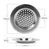 Kitchen Sink Filter Stainless Steel Sink Strainer Mesh Bathroom Floor Drains Catcher Waste Drain Hole Filter Kitchen Accessories