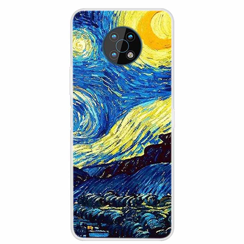 For Nokia G50 Cases G20 G10 G300 Clear Marble Soft Silicone Phone Cases for Nokia G50 5G Back Covers Bumper For NokiaG20 G 50 5G