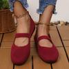 Women Flats Shoes Slip On Foldable Loafers for Women Square Toe Single Shoes Hollow Out Fashion Mom Casual Shoes for Ladies