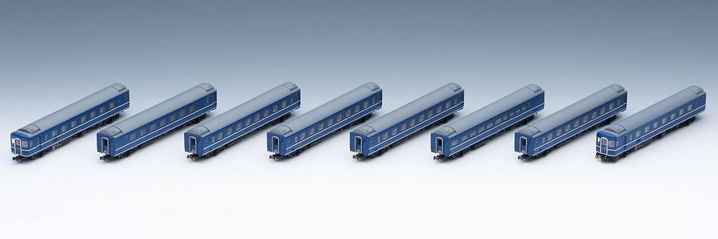 TOMIX N Gauge JNR 14 Series 14 Type Sakura Basic Set 98784 Железнодорожная модель пассажирского вагона