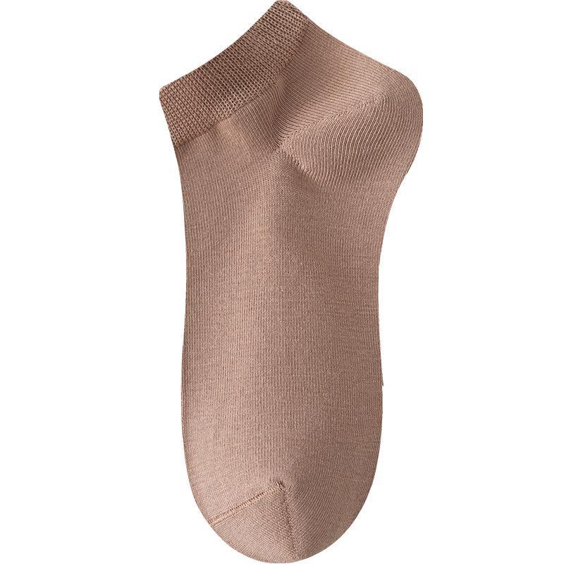 Женские летние тонкие дышащие антибактериальные носки из чистого хлопка