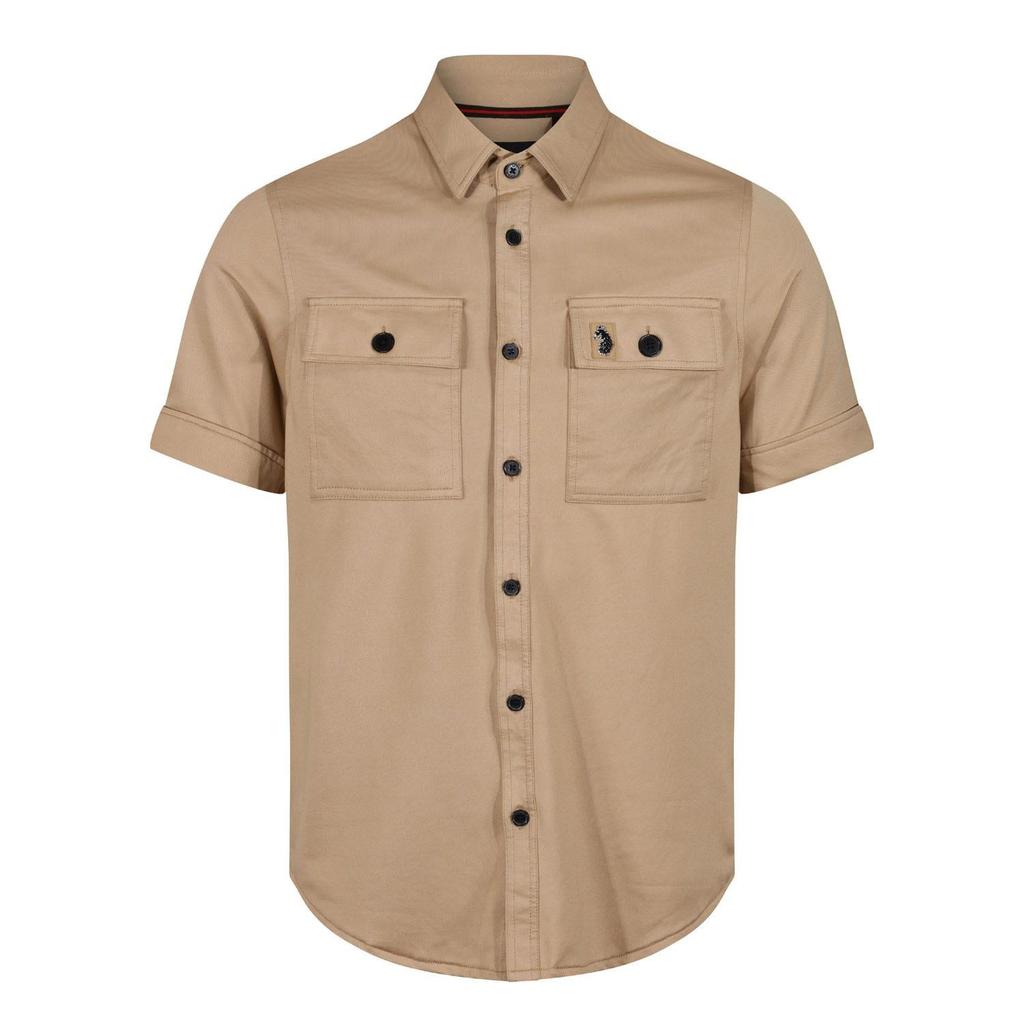 Luke 1977 Mens Mr Social Utility Pocket Shirt
