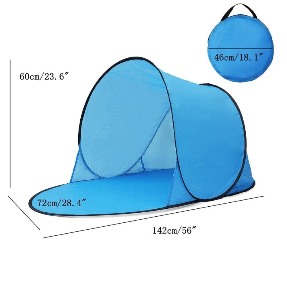 Автоматическая пляжная палатка с защитой от ультрафиолета, сверхлегкая автоматическая складная палатка для пляжного кемпинга