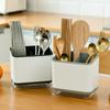 Kitchen Spoon Fork Chopstick Storage Holder Box Drain Storage Holder Double-layer Cutlery Drain Rack