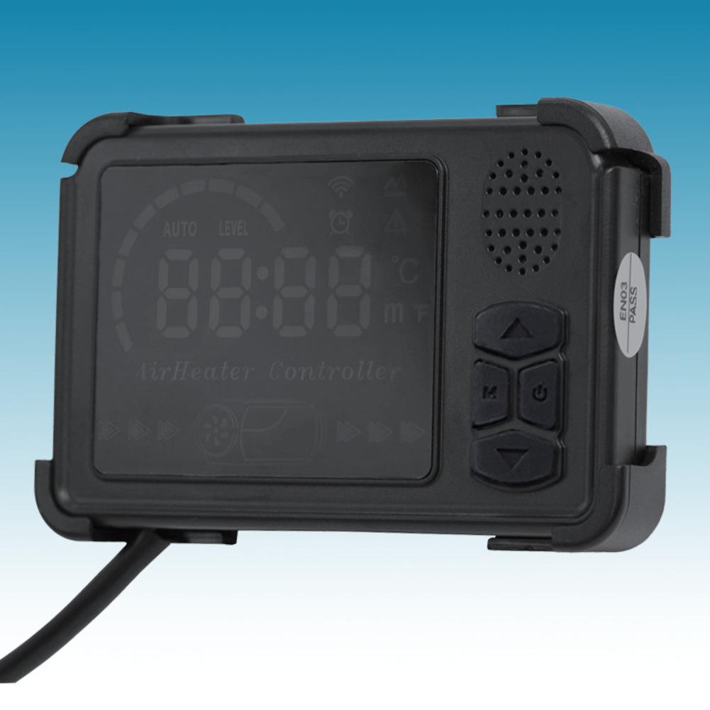 Автомобильный автономный отопитель с дистанционным управлением и ЖК-дисплеем для 12В 24В автомобилей. Подходит для различных применений.