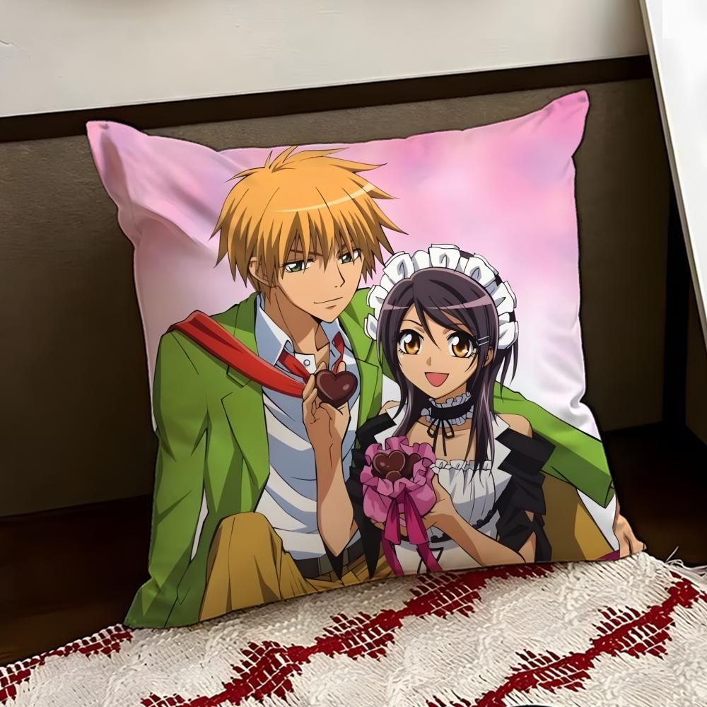 Подушка с аниме-принтом MMaid Sama, двусторонняя, мягкая, прочная, для дома, автомобиля, многоцелевая, для ежедневного комфорта