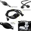 For Yamaha Outboard 2.1m 3m Fuel Line Assembly 1/4 Inch 6mm Gas Hose Connector Primer Bulb Motor Boat Pipe Marine Engine Part