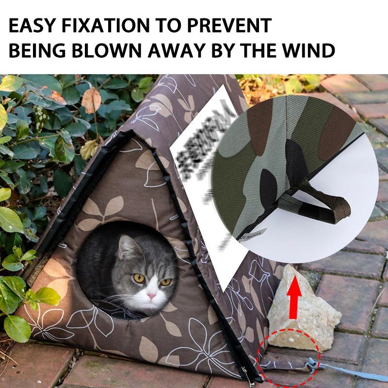 Домик для домашних животных, складная водонепроницаемая комната для кошек и собак, кровать для отдыха, приют для животных