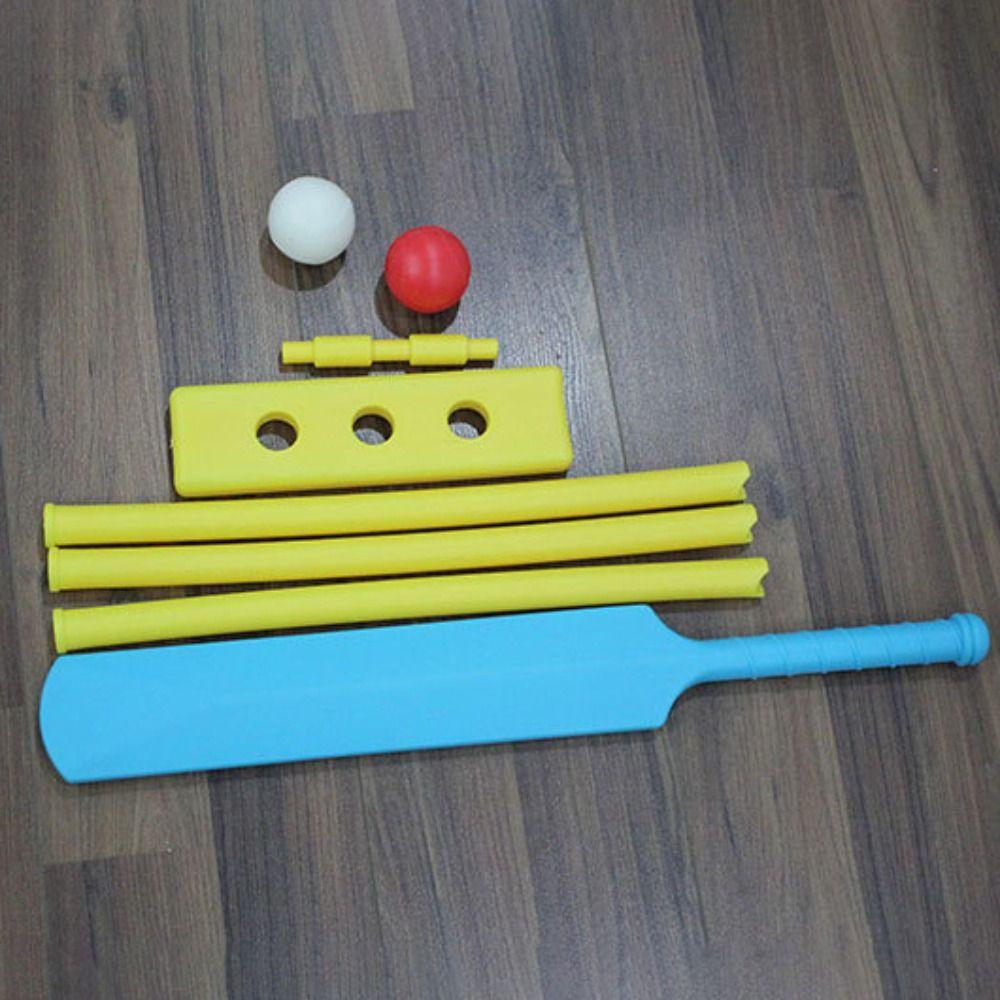 Спортивное оборудование Взаимодействие родителей и детей Жесткая доска Детский набор для крикета Крокетные ракетки Пляжные игры